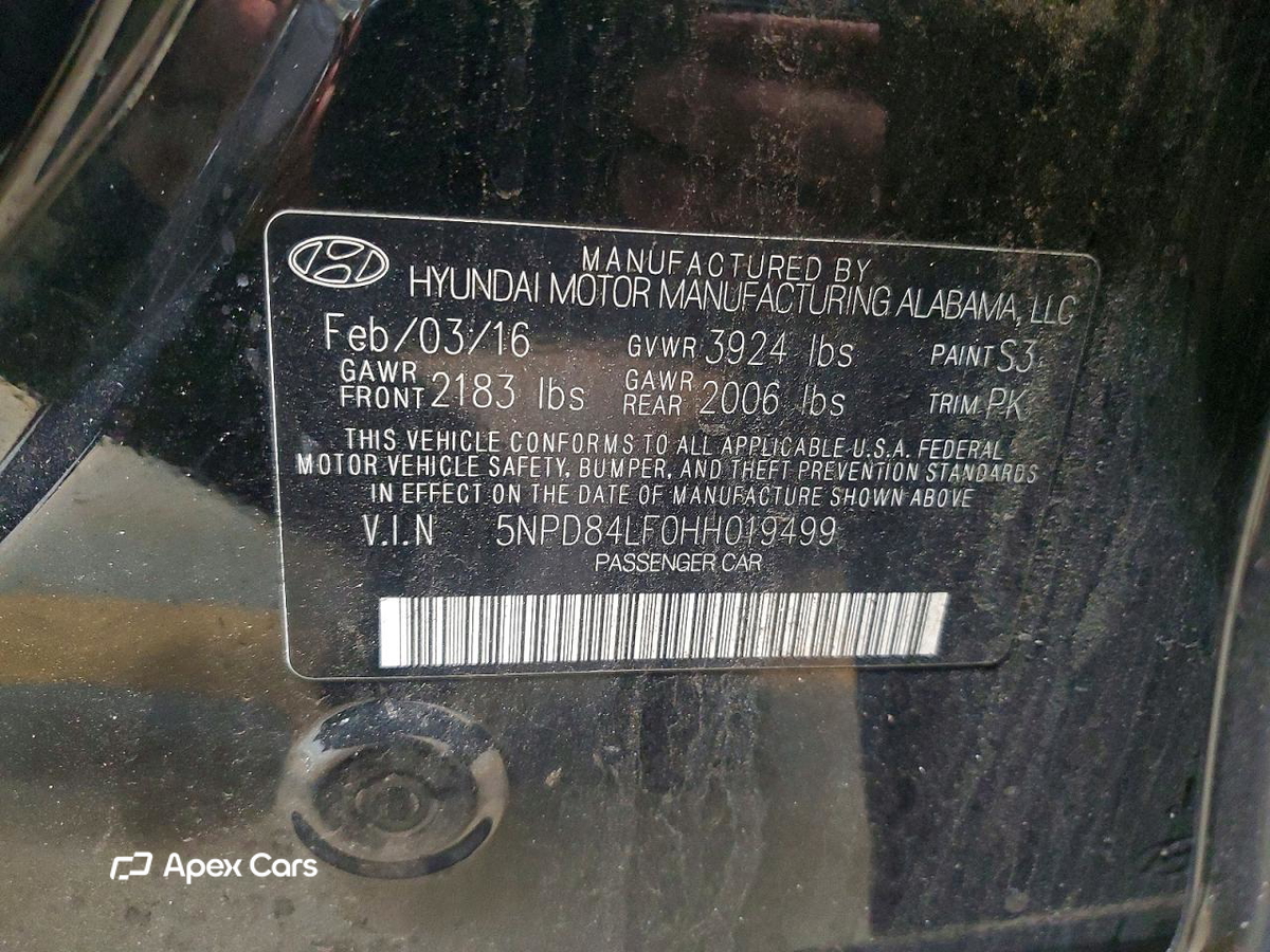 Hyundai Elantra 2017