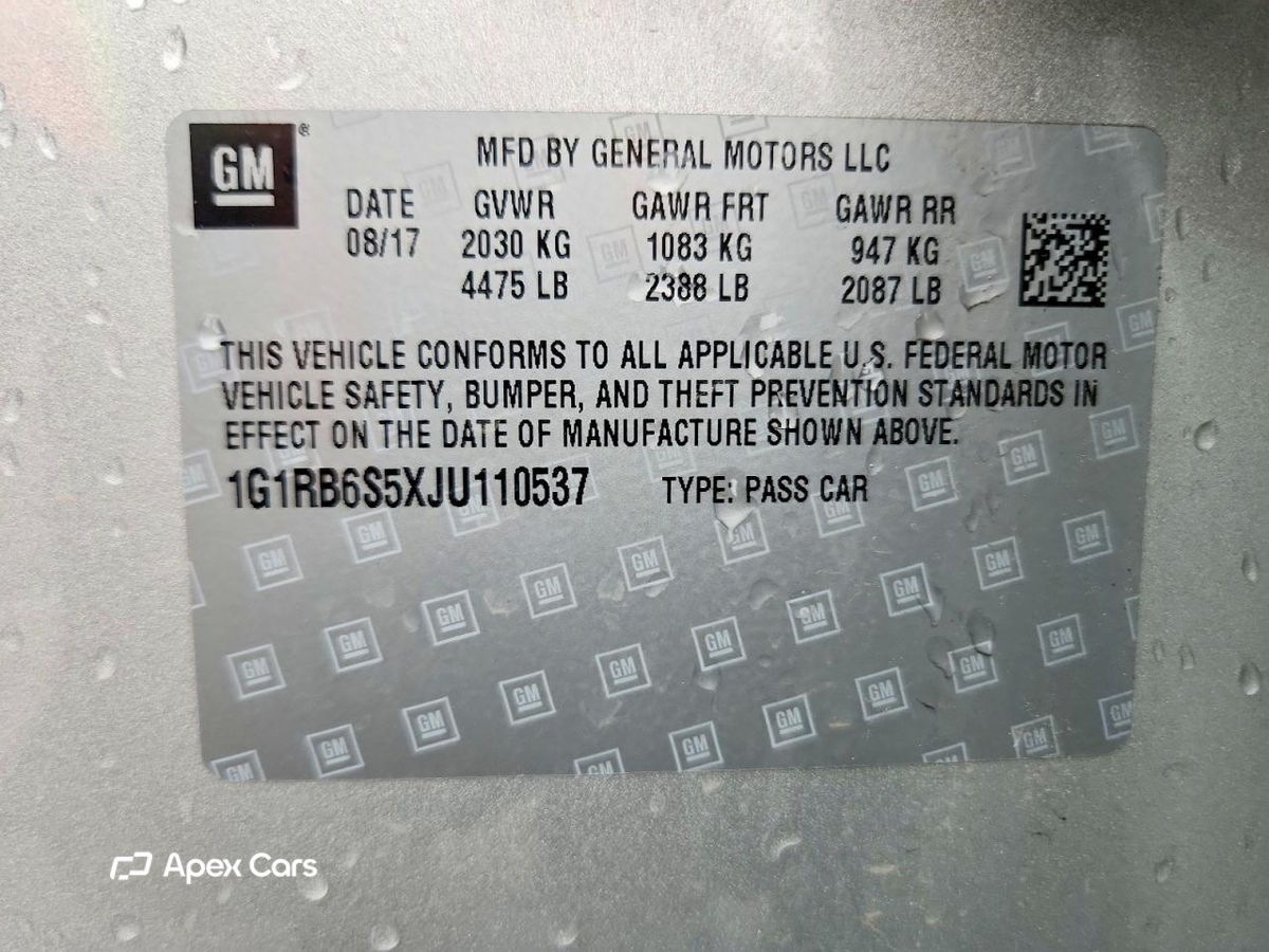 Chevrolet Volt 2018