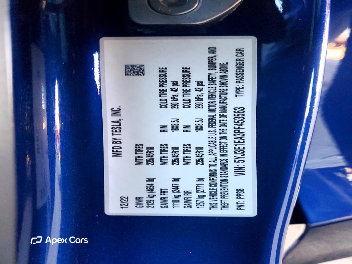 Tesla Model 3 2023