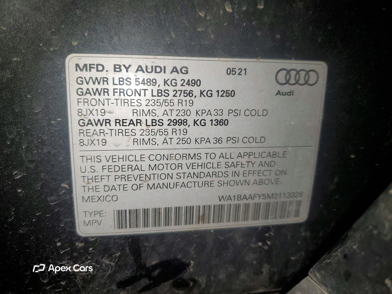 Audi Q5 2021