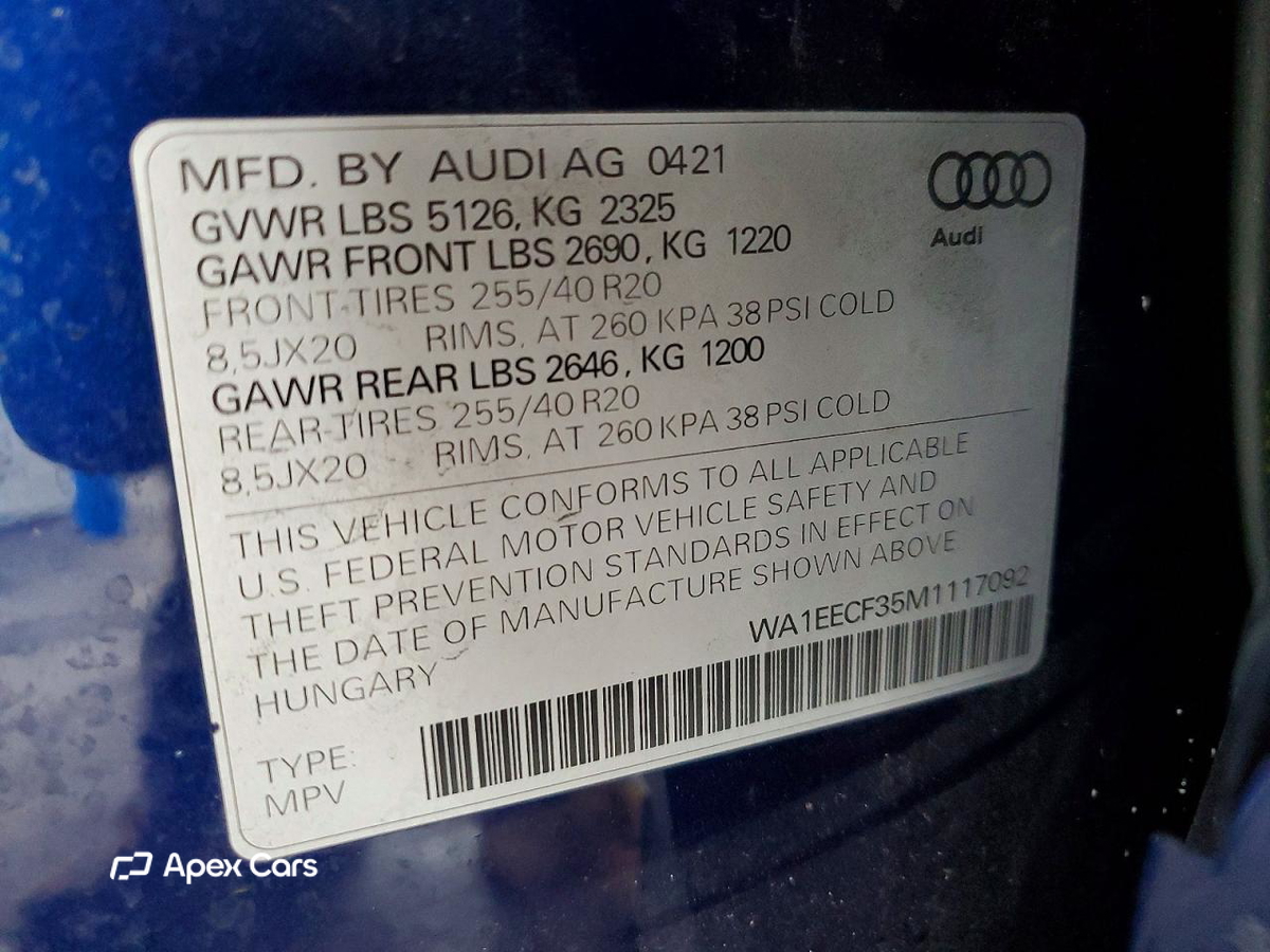 Audi Q3 2021