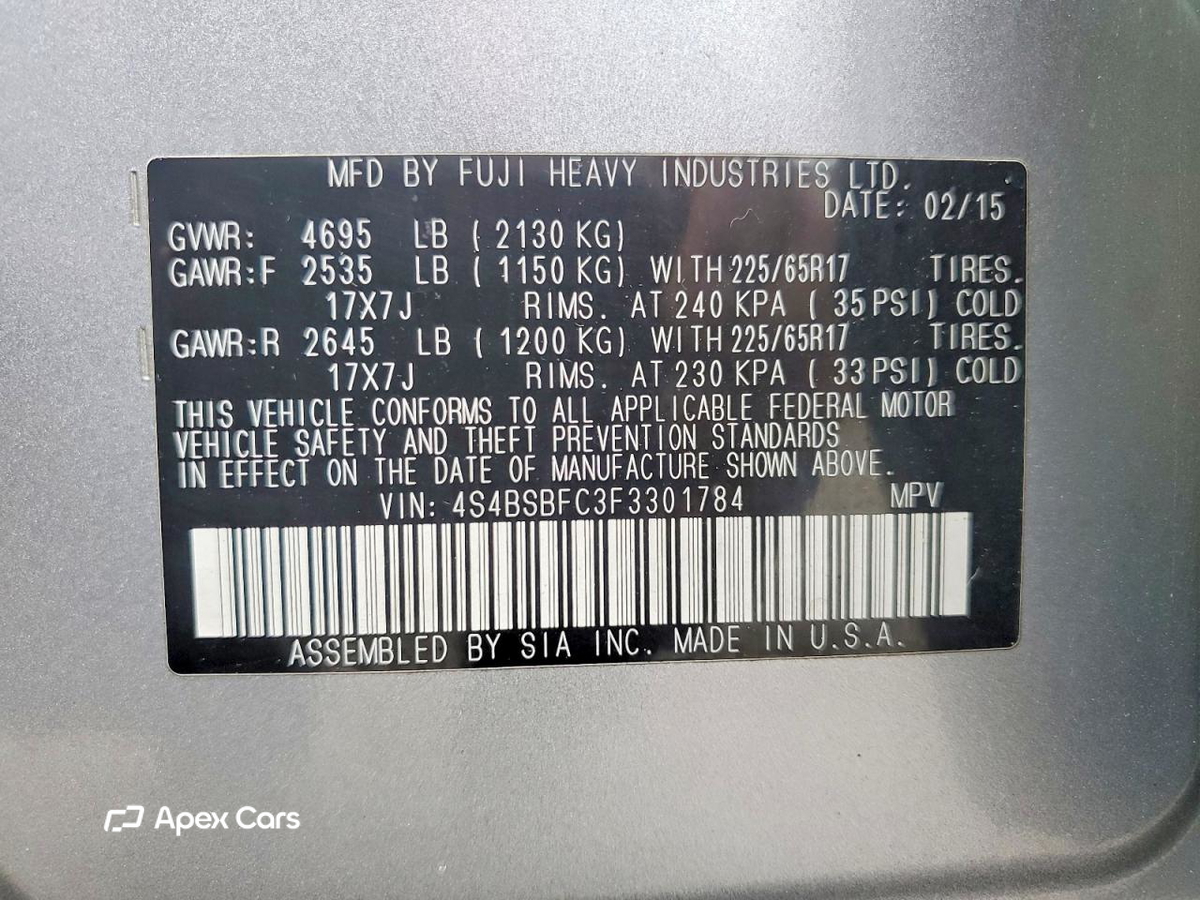 Subaru Outback 2015