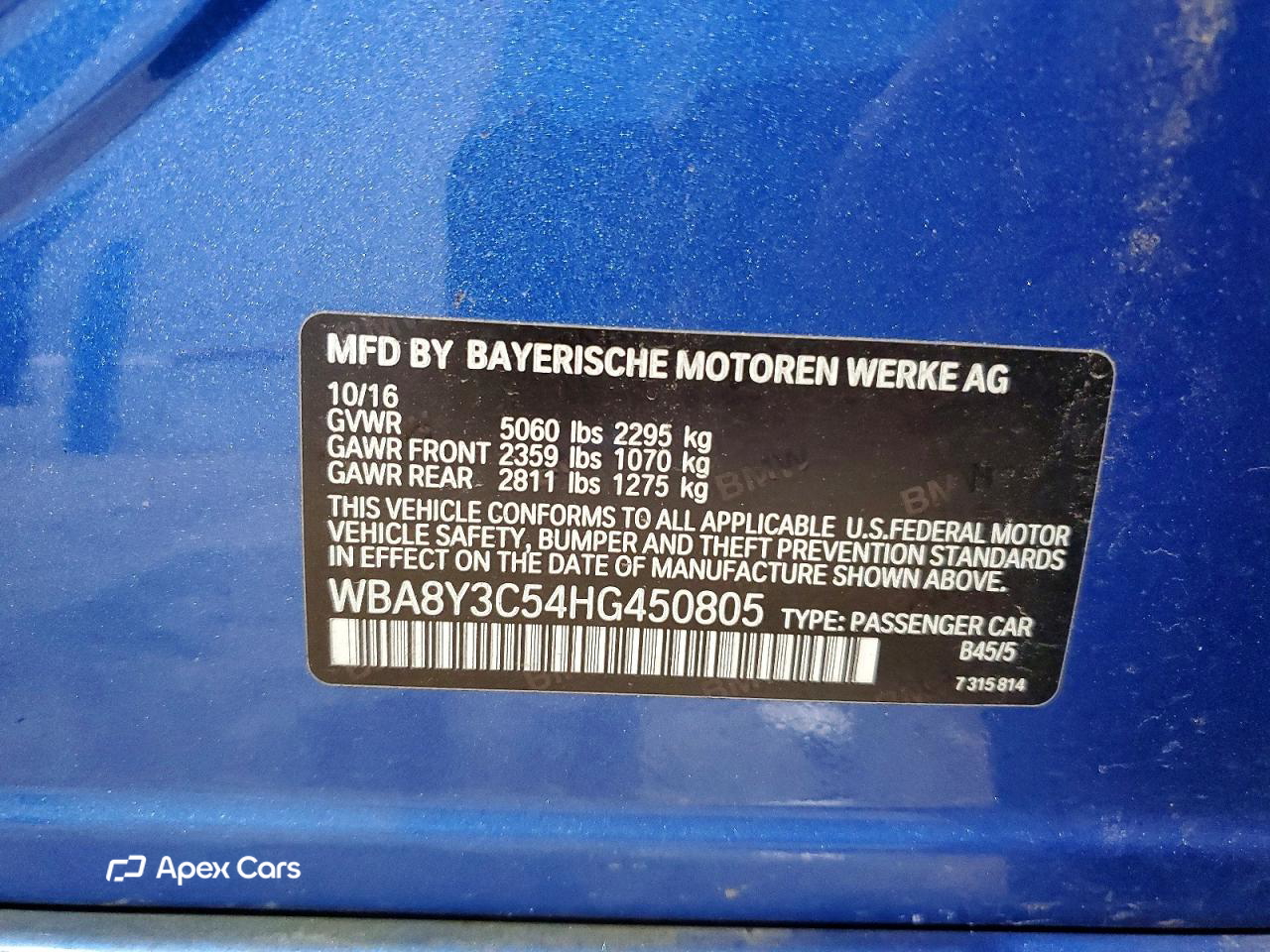 BMW Series 3 2017