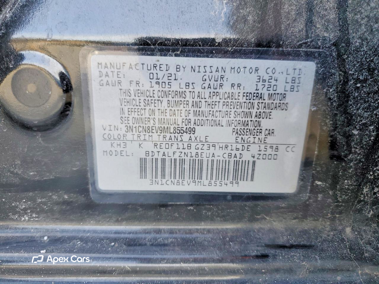 Nissan Versa 2021