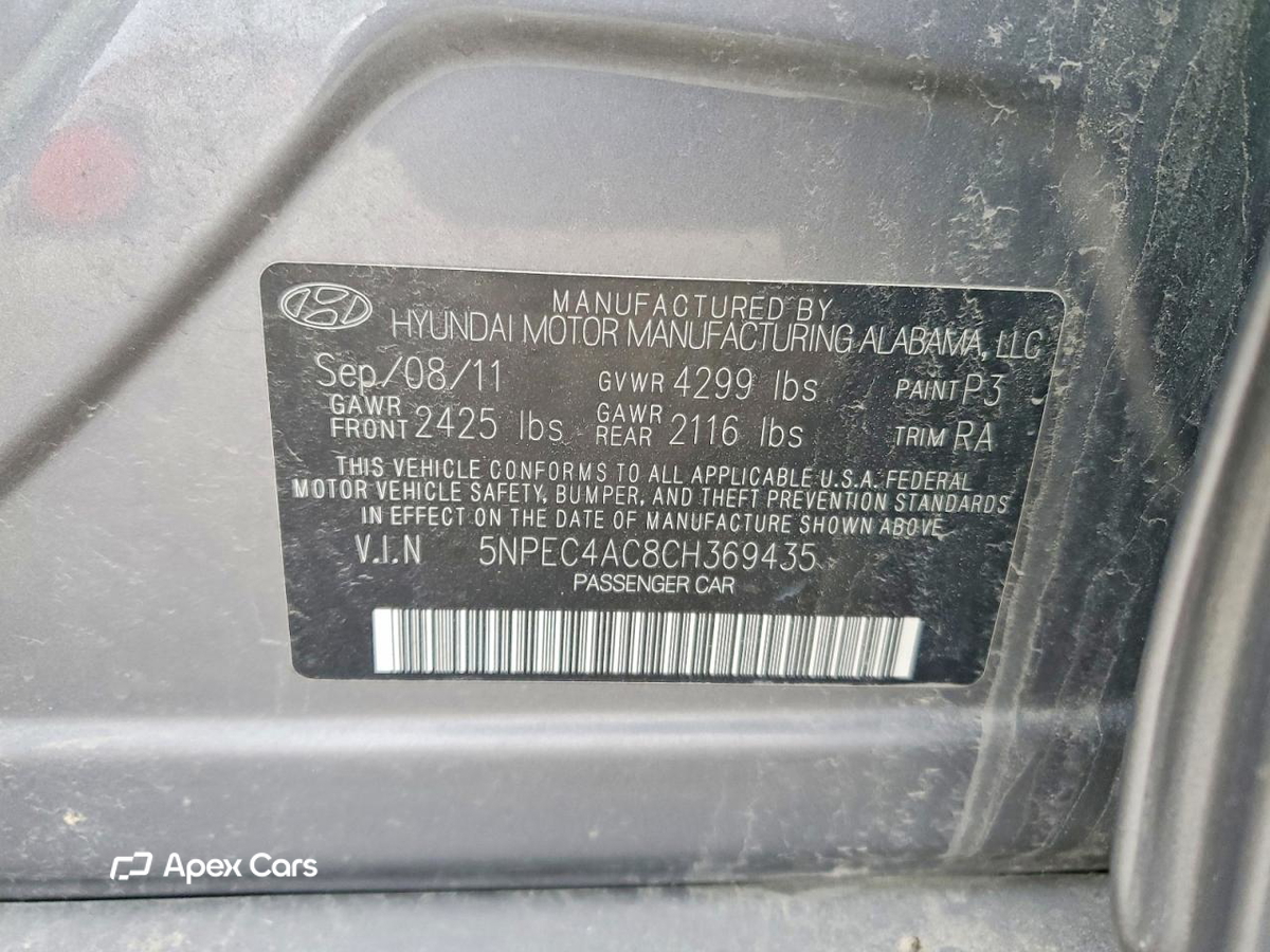 Hyundai Sonata 2012