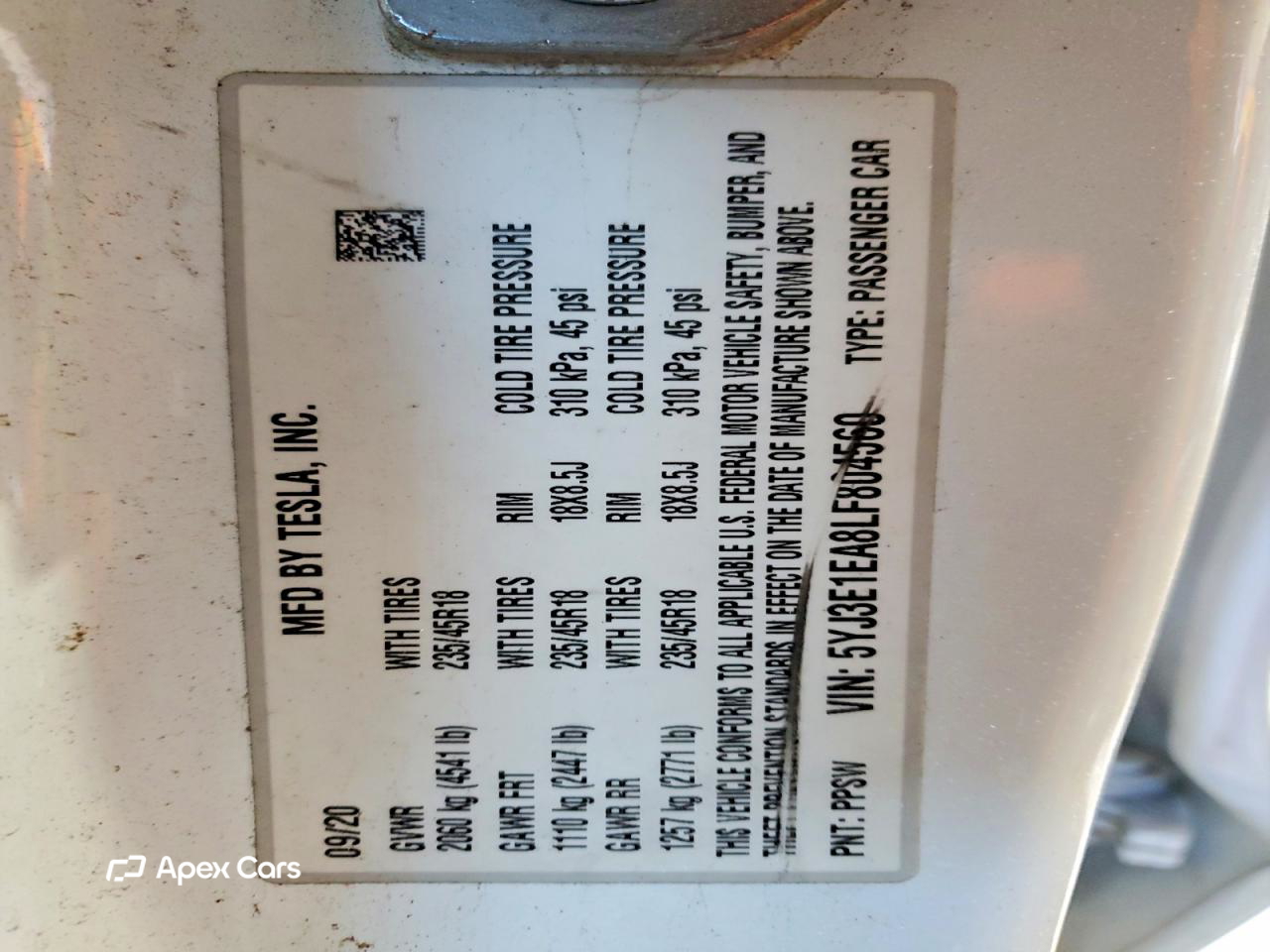 Tesla Model 3 2020