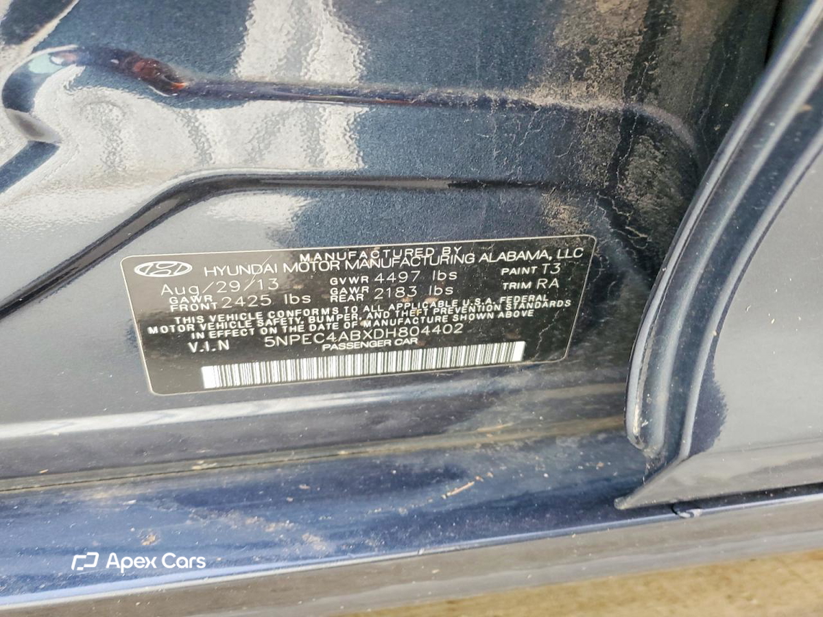 Hyundai Sonata 2013