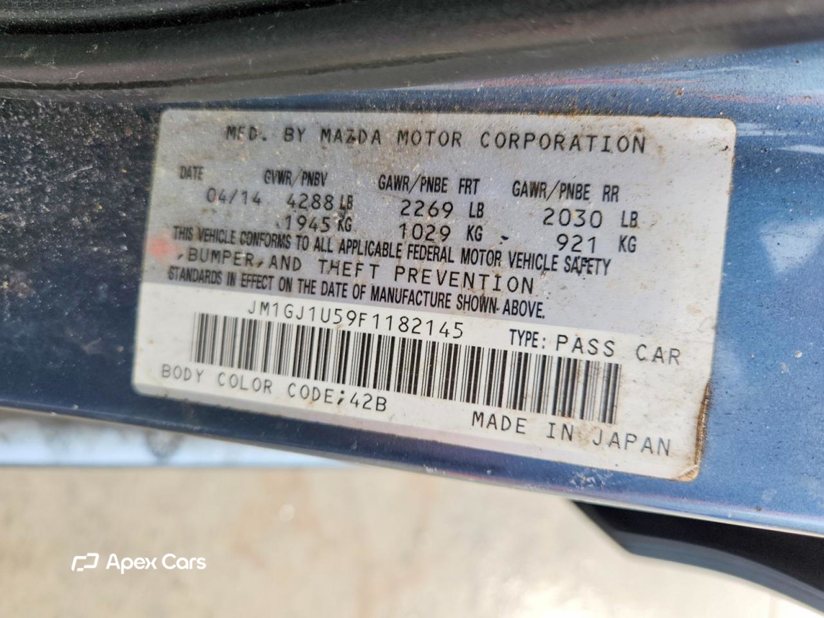 Mazda 6 2015