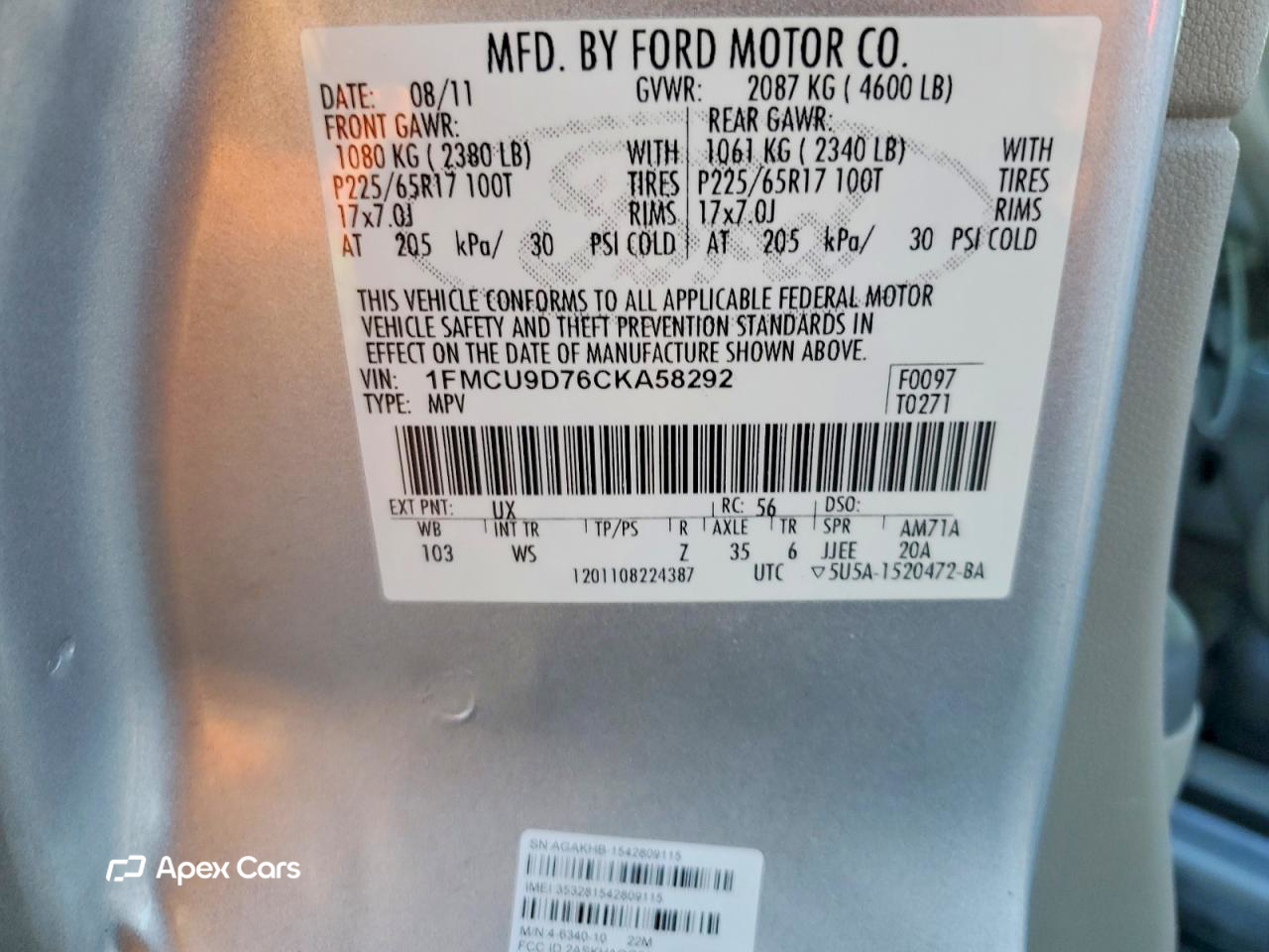 Ford Escape 2012