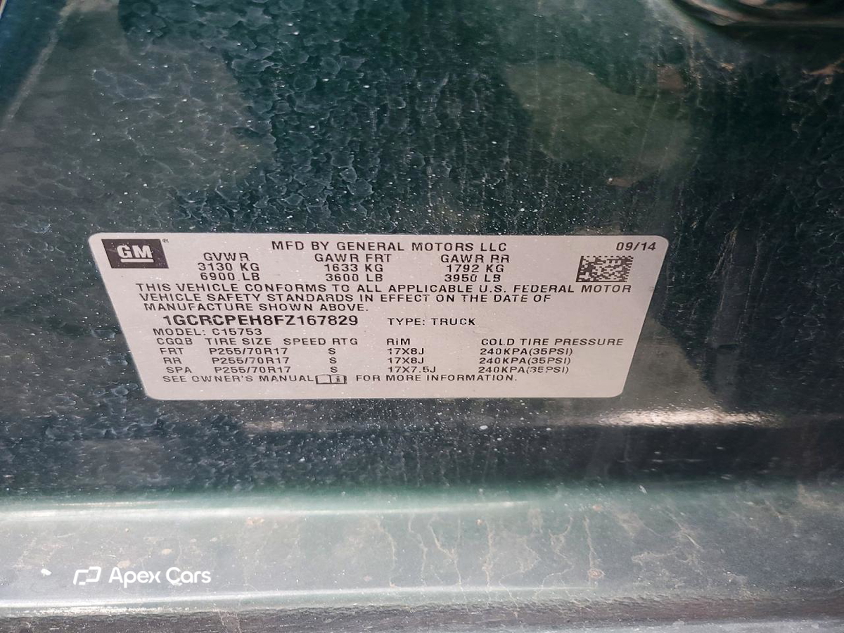 Chevrolet Silverado 2015