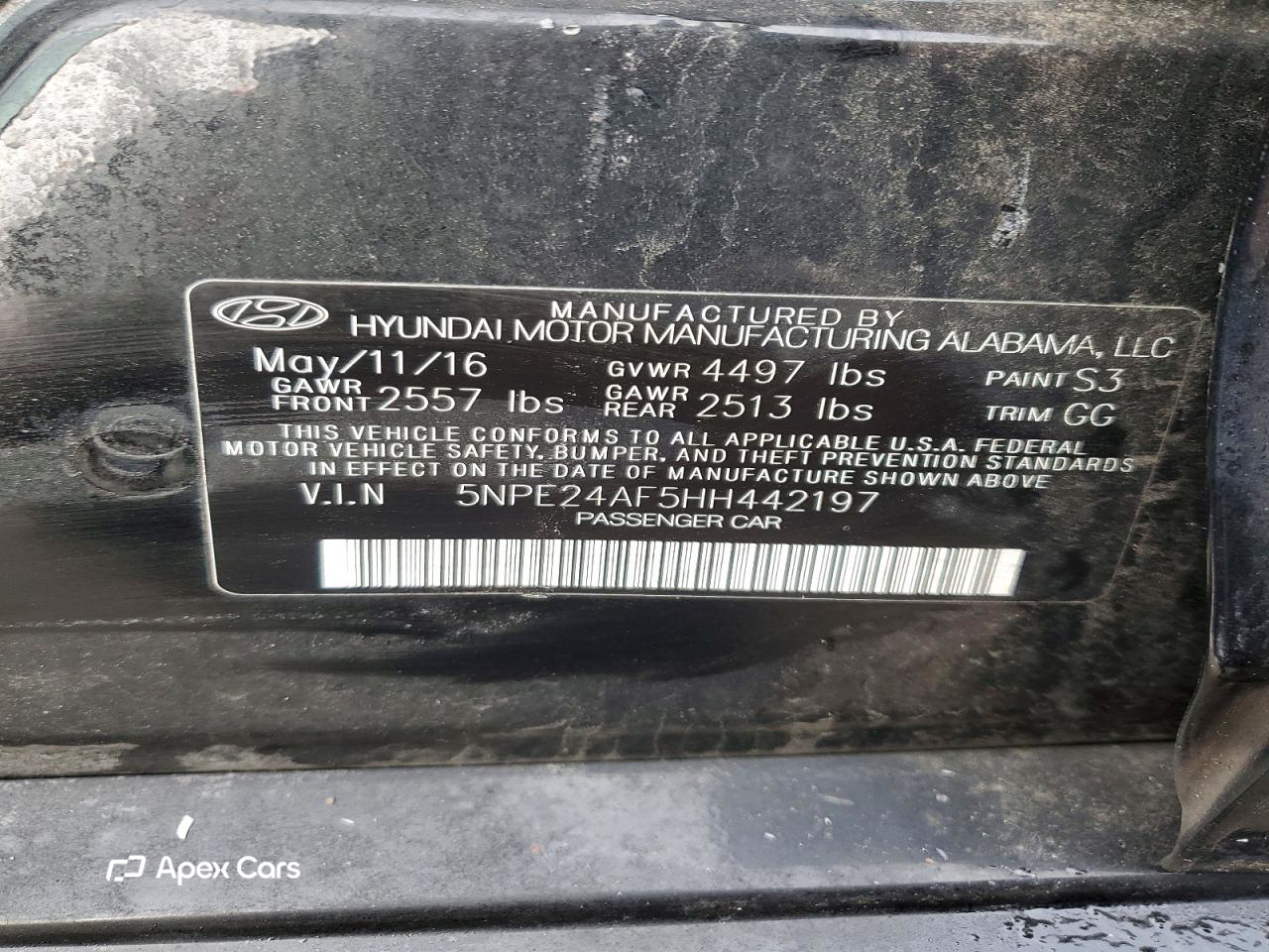 Hyundai Sonata 2017