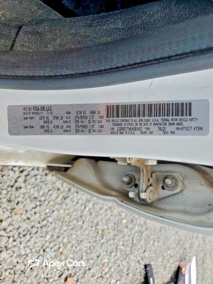 RAM 1500 2019