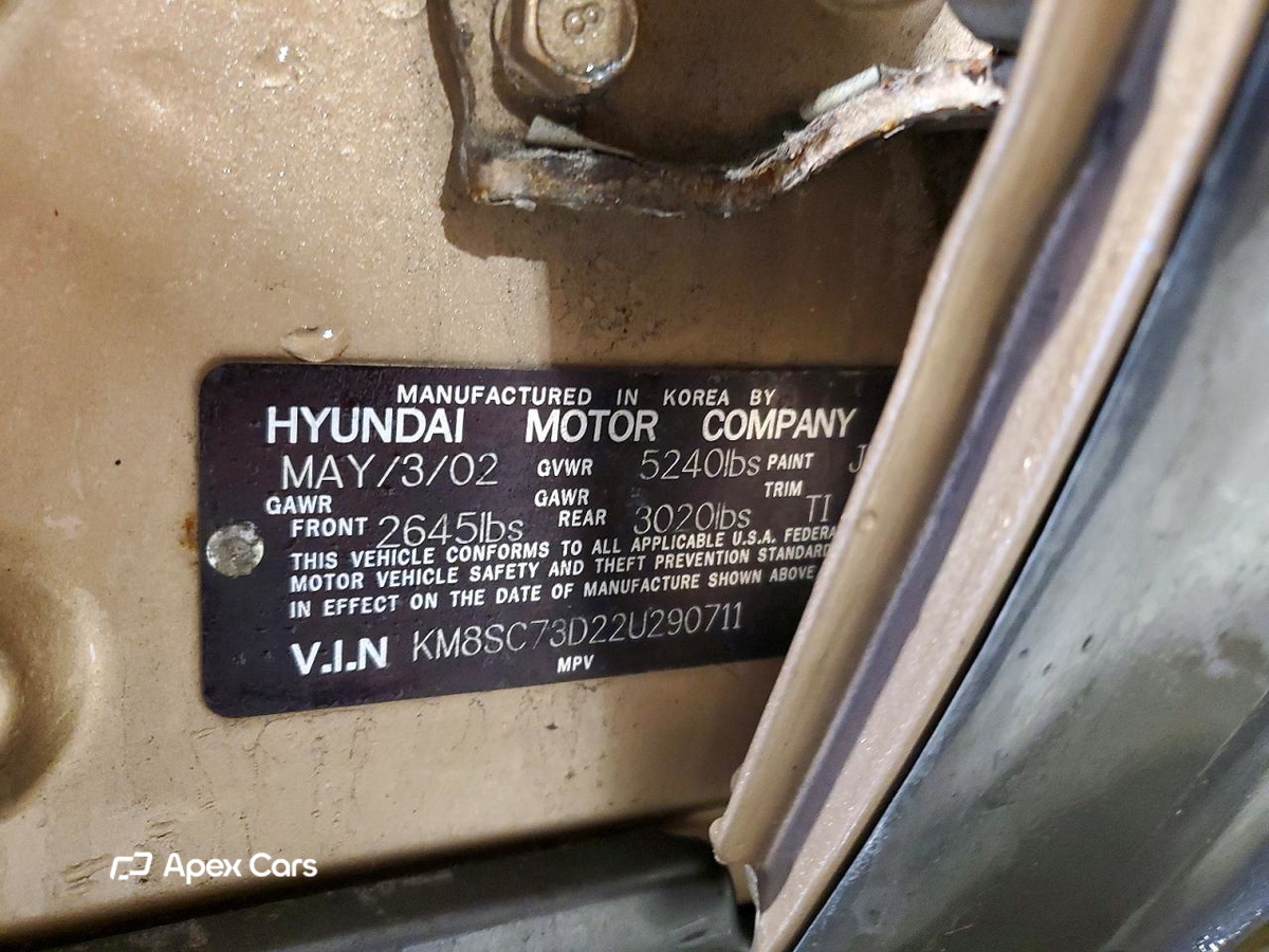 Hyundai Santa Fe 2002
