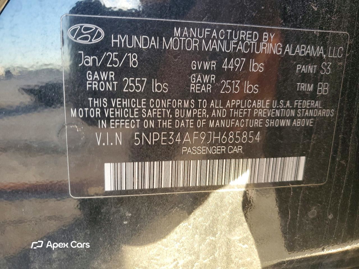 Hyundai Sonata 2018