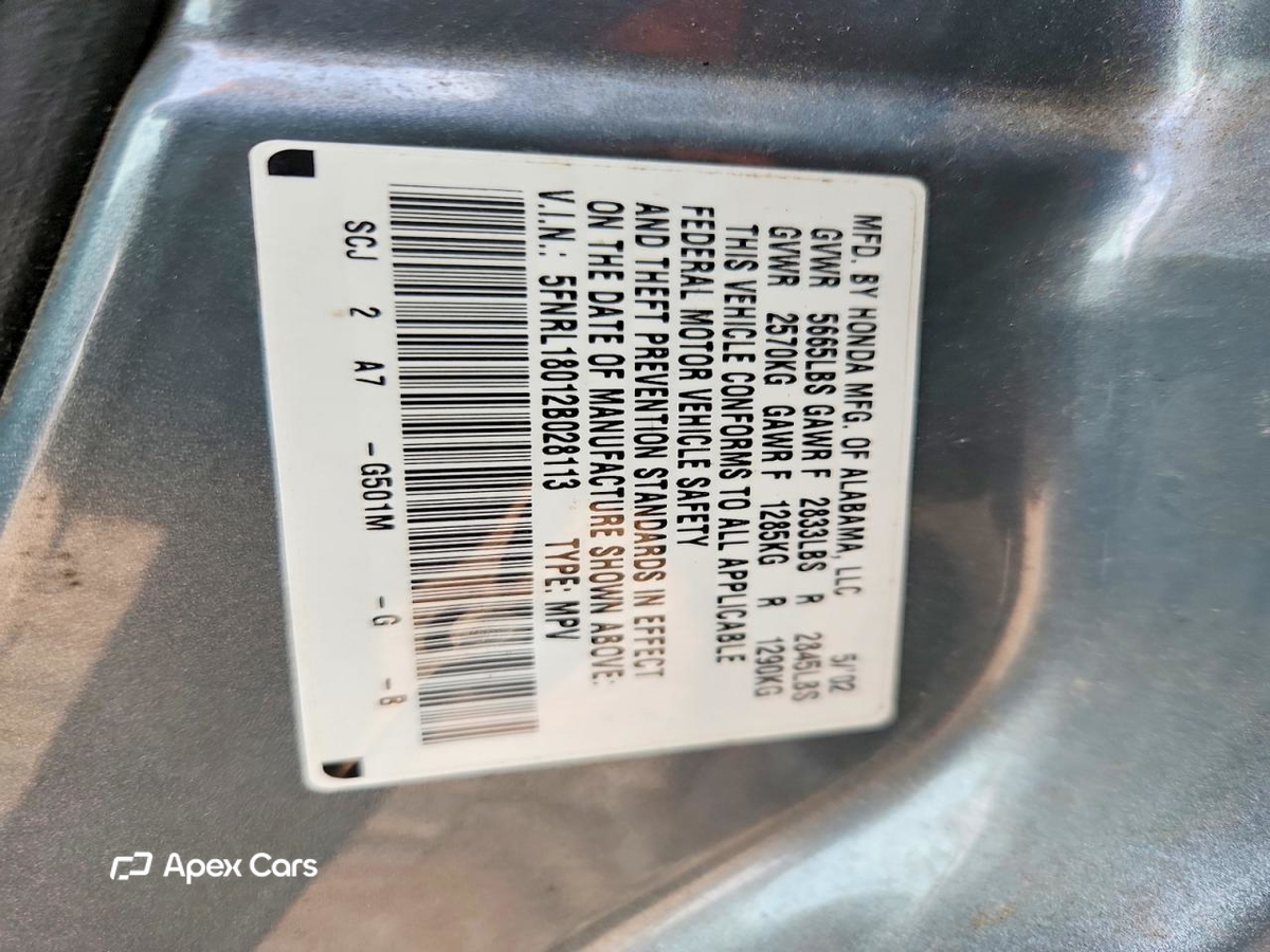 Honda Odyssey 2002