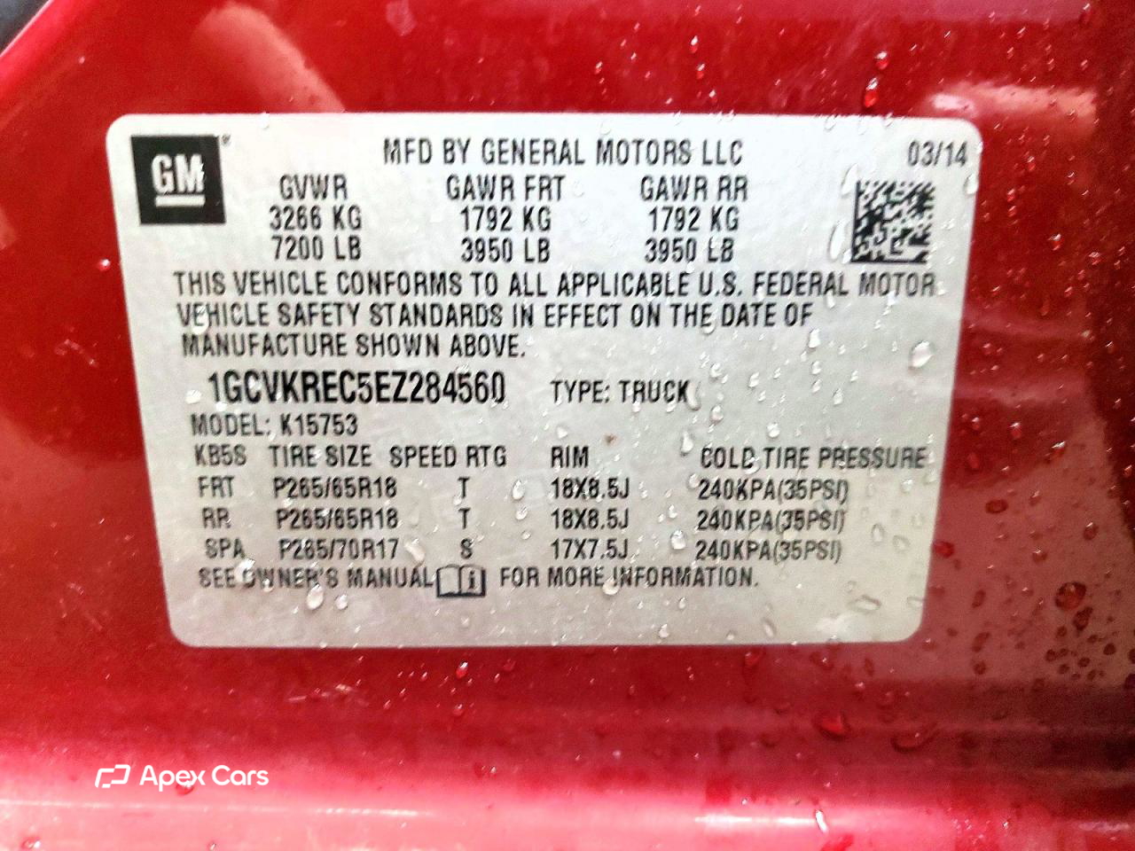 Chevrolet Silverado 2014
