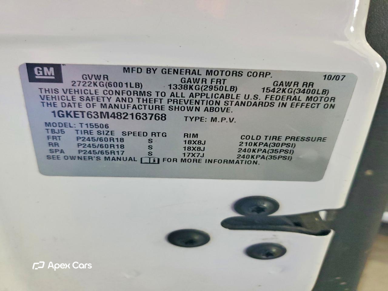 GMC Envoy 2008