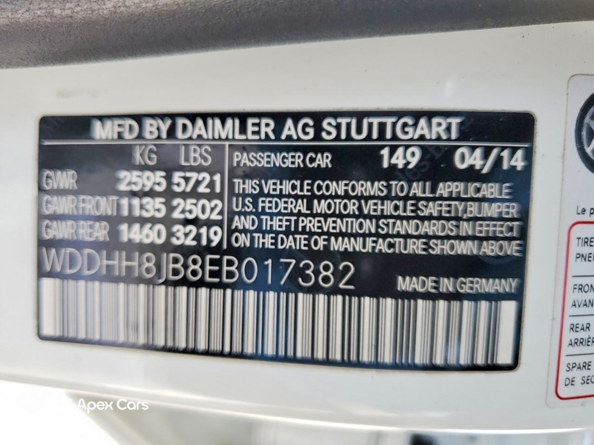 Mercedes-Benz E-klasse 2014