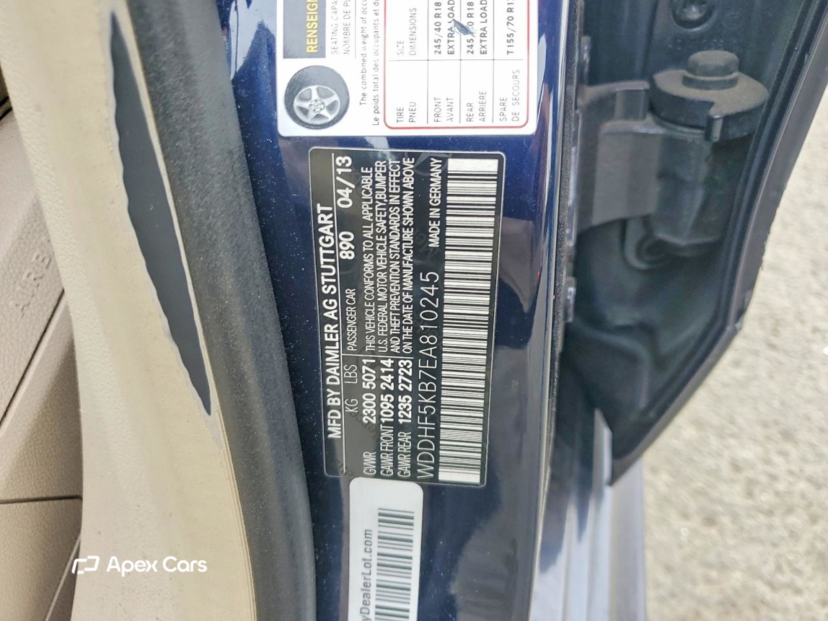 Mercedes-Benz E-klasse 2014