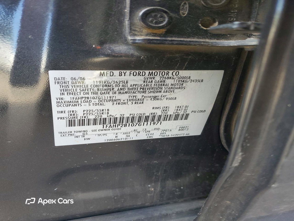 Ford Five Hundred 2007