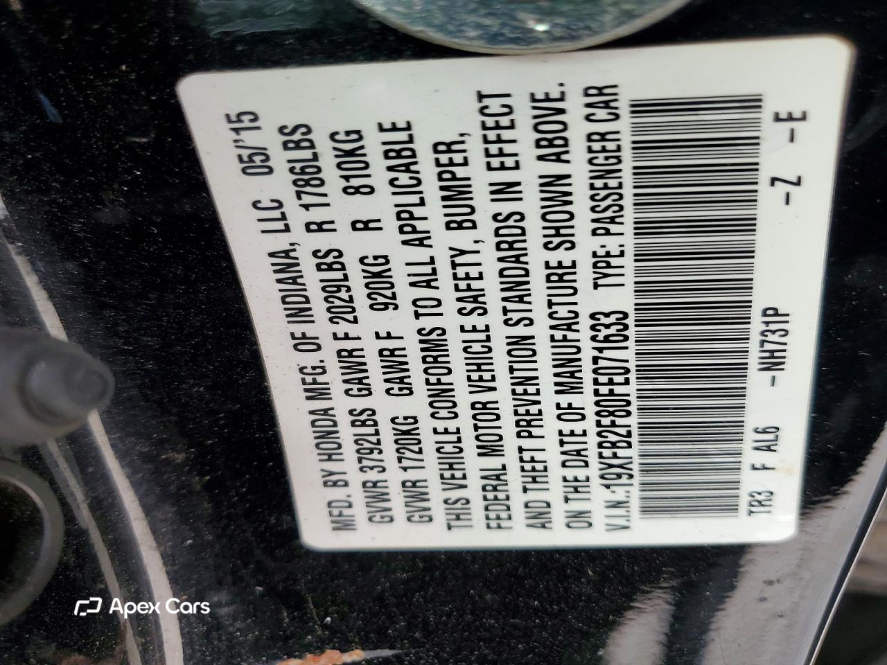 Honda Civic 2015