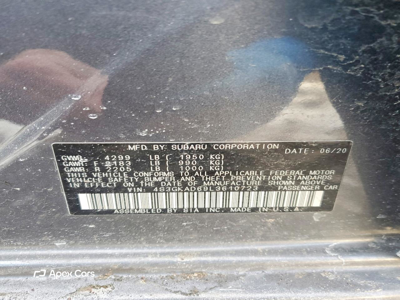Subaru Impreza 2020