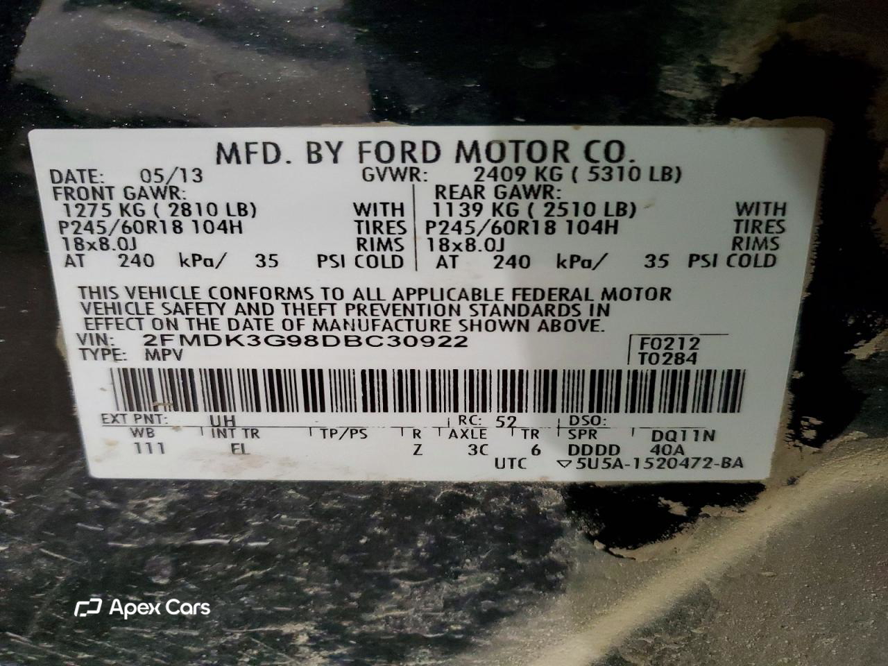 Ford Edge 2013