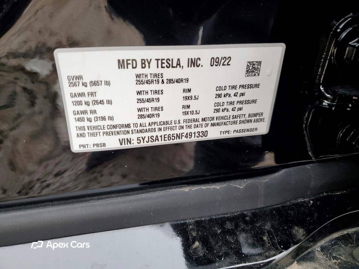Tesla Model S 2022