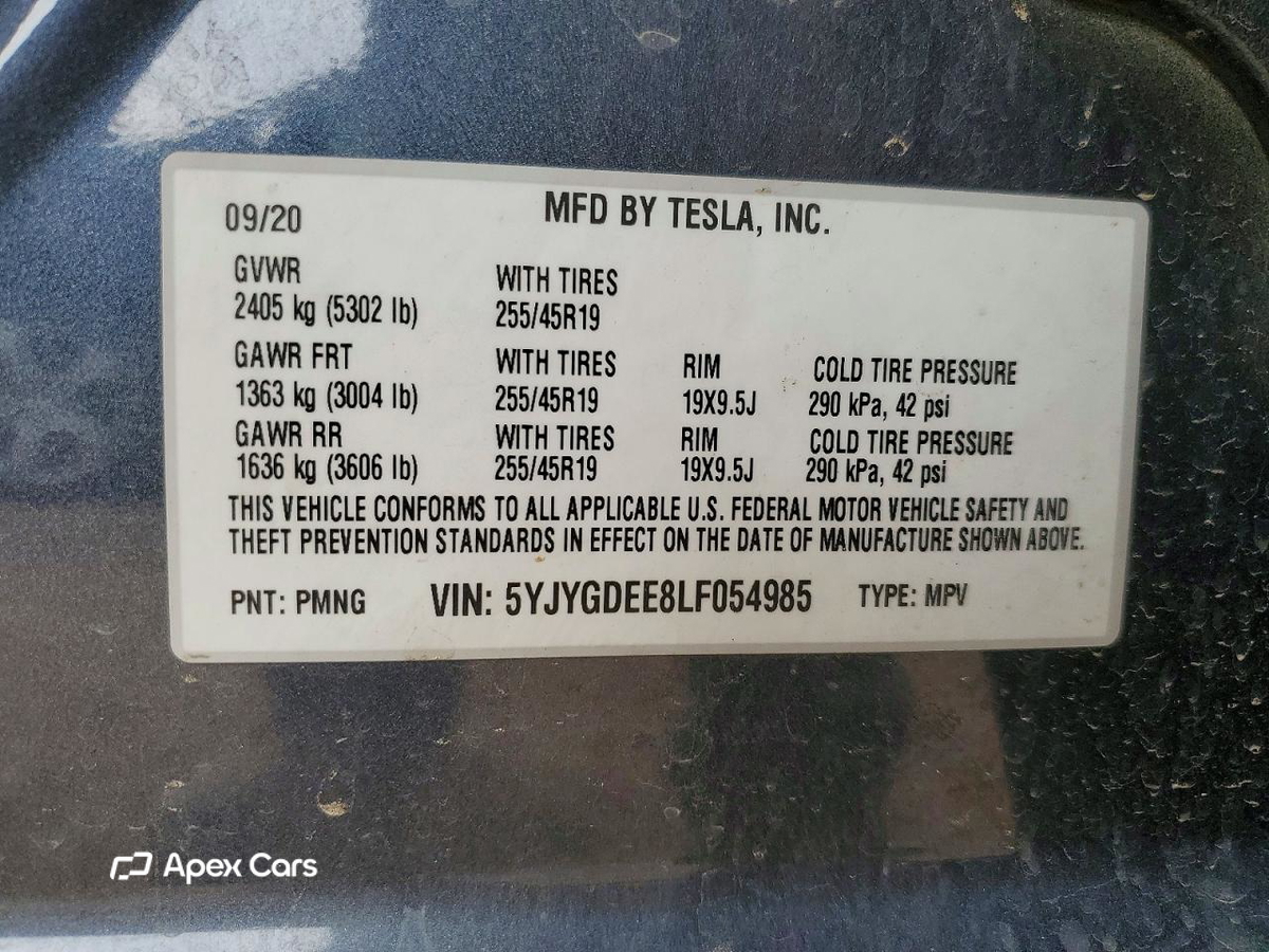 Tesla Model Y 2020