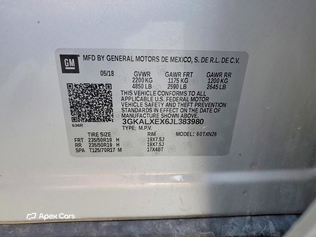 GMC Terrain 2018