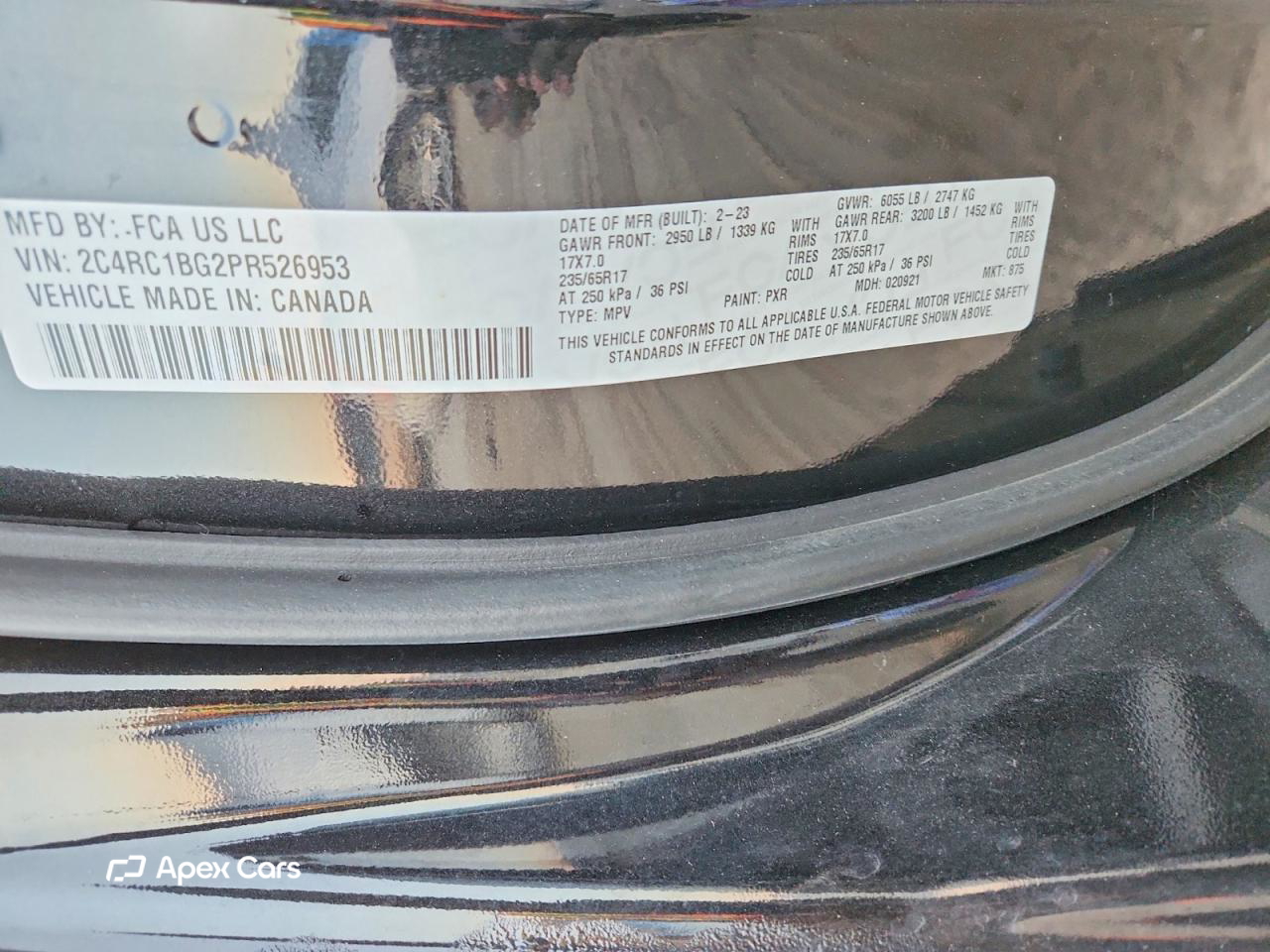 Chrysler Pacifica 2023
