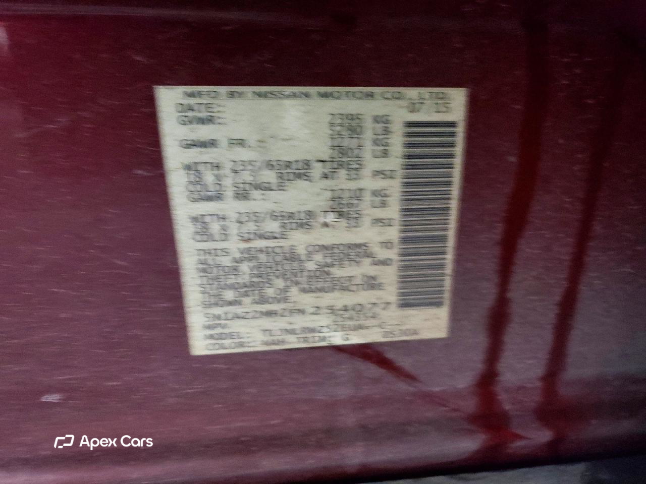 Nissan Murano 2015