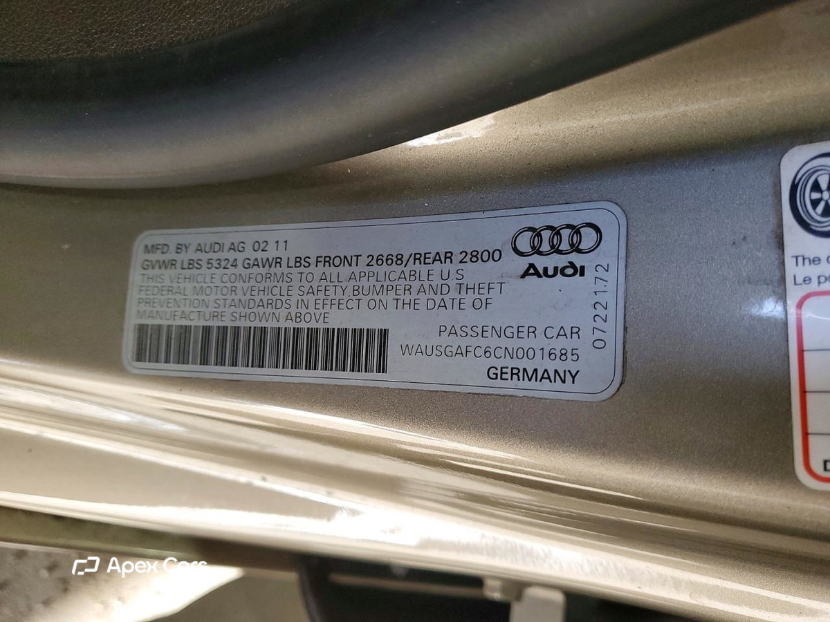 Audi A7 2012