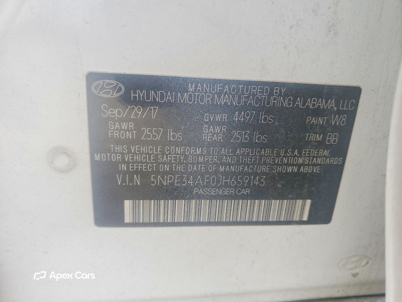 Hyundai Sonata 2018