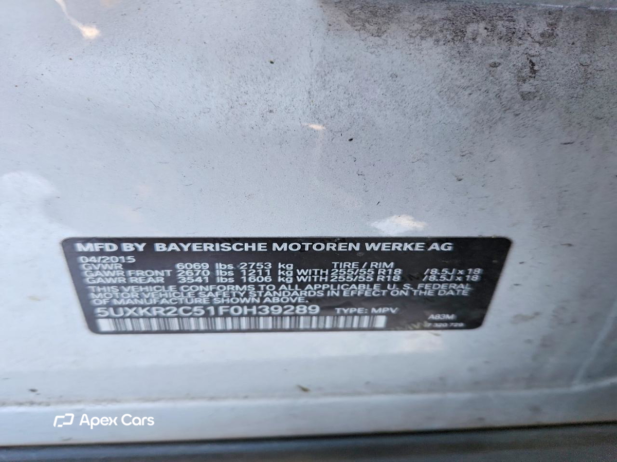BMW X5 2015