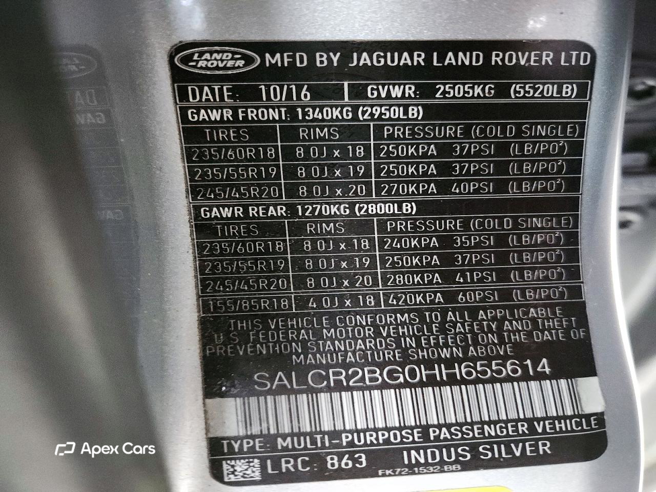 Land Rover Discovery 2017