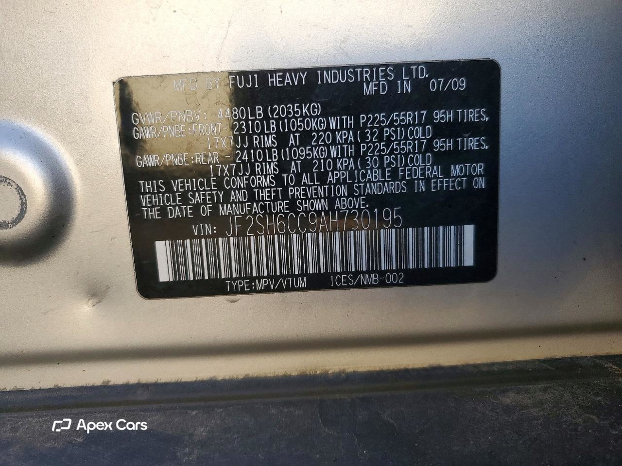 Subaru Forester 2010