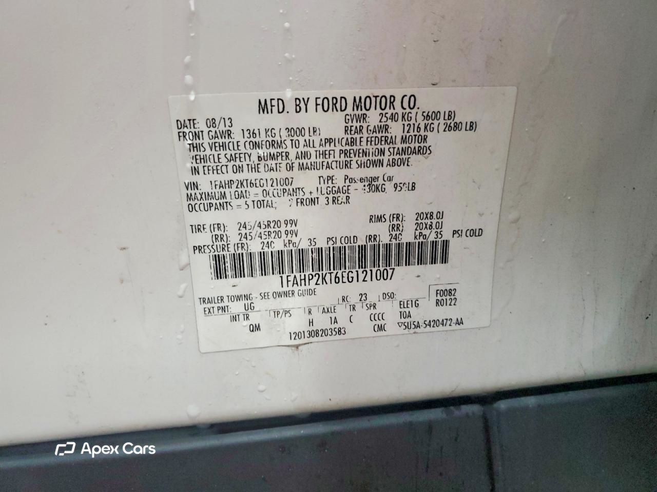 Ford Taurus 2014
