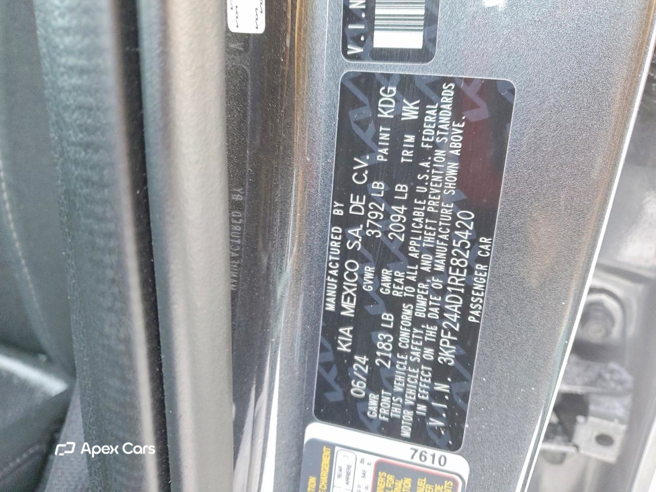 Kia Forte 2024