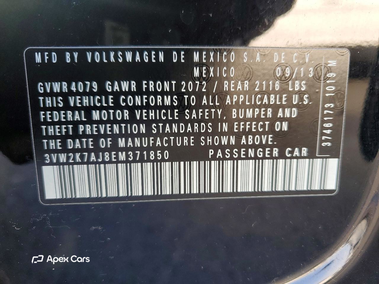 Volkswagen Jetta 2014