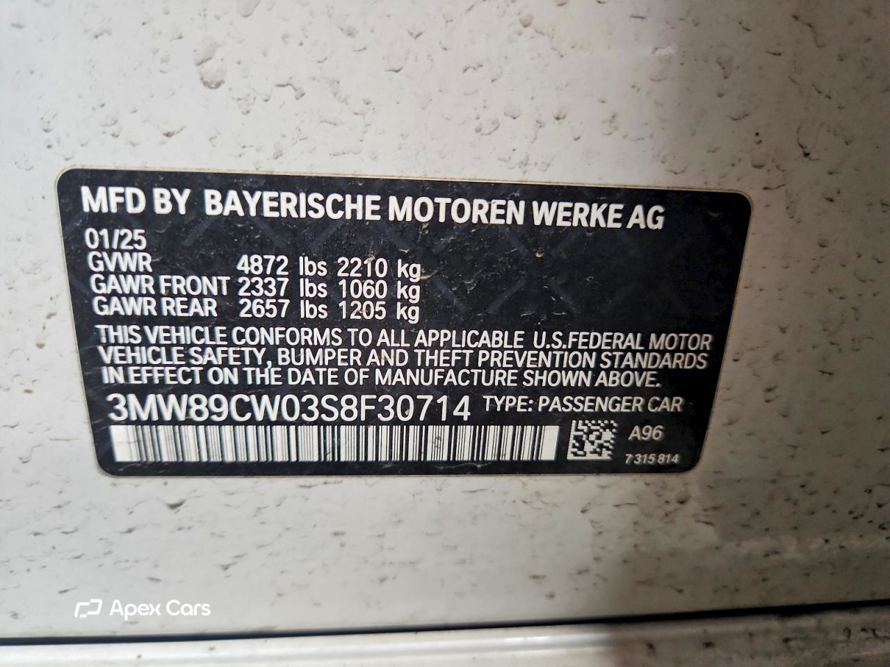 BMW Series 3 2025