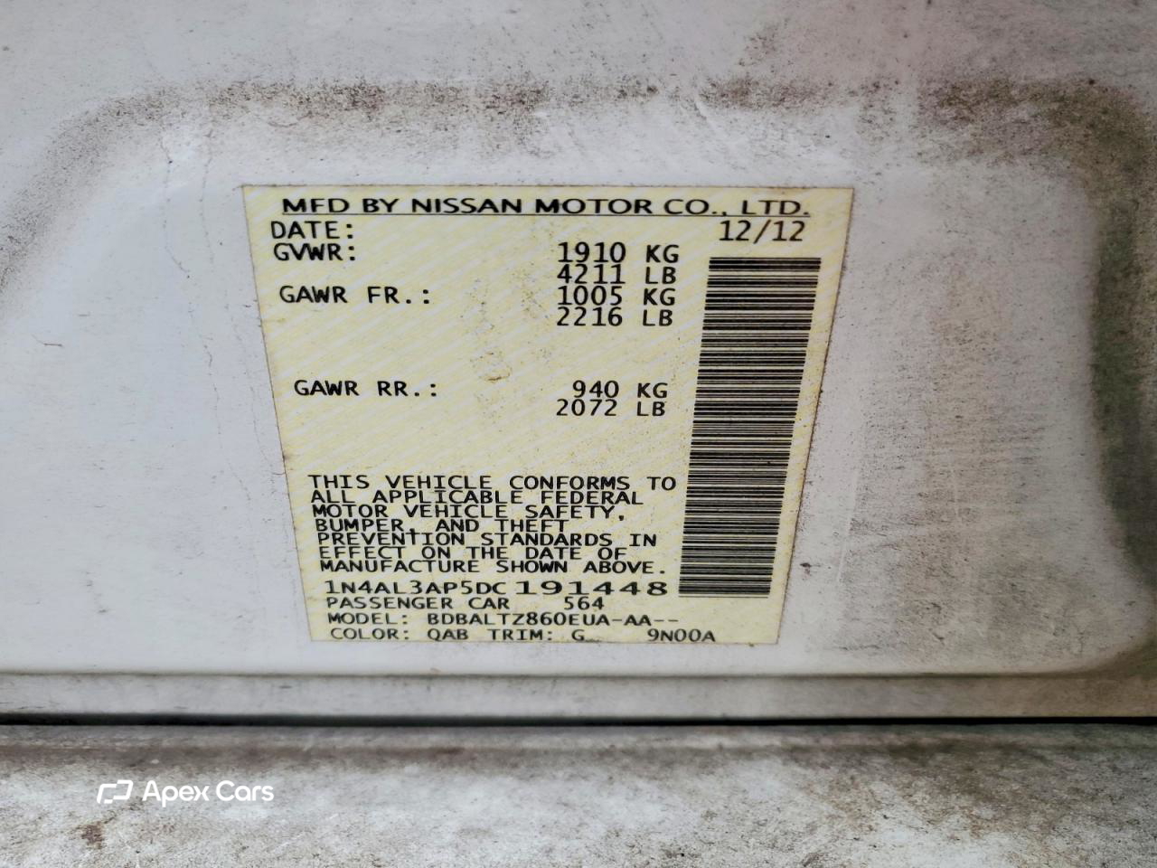 Nissan Altima 2013