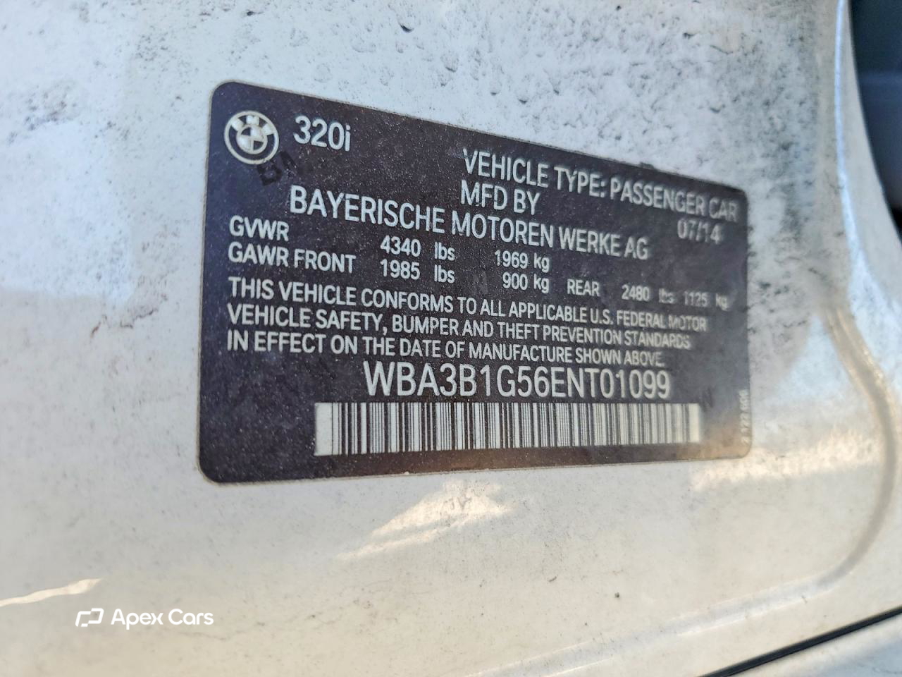 BMW Series 3 2014