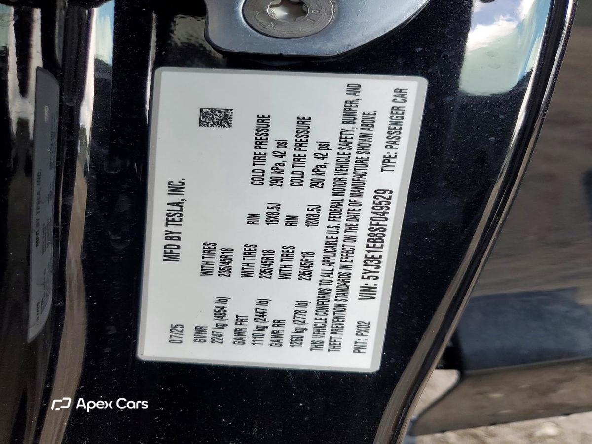 Tesla Model 3 2025