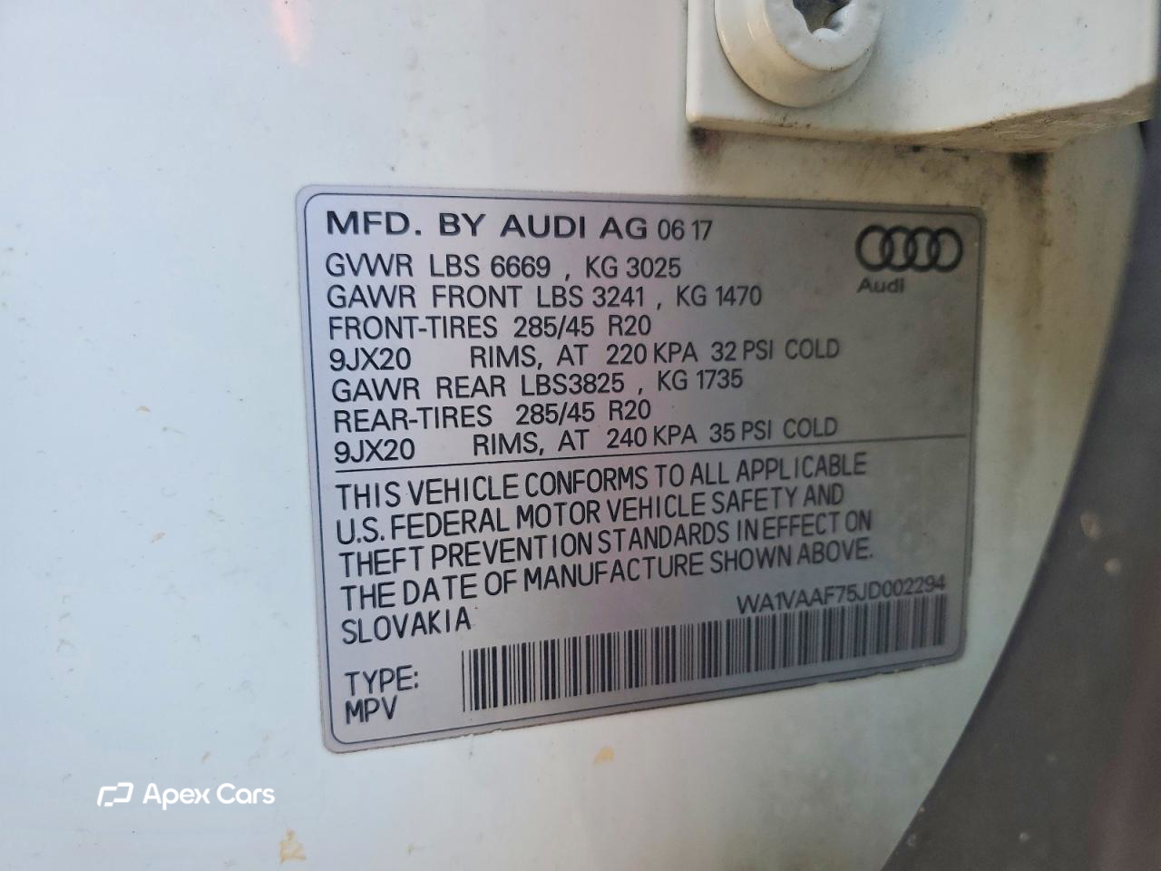 Audi Q7 2018