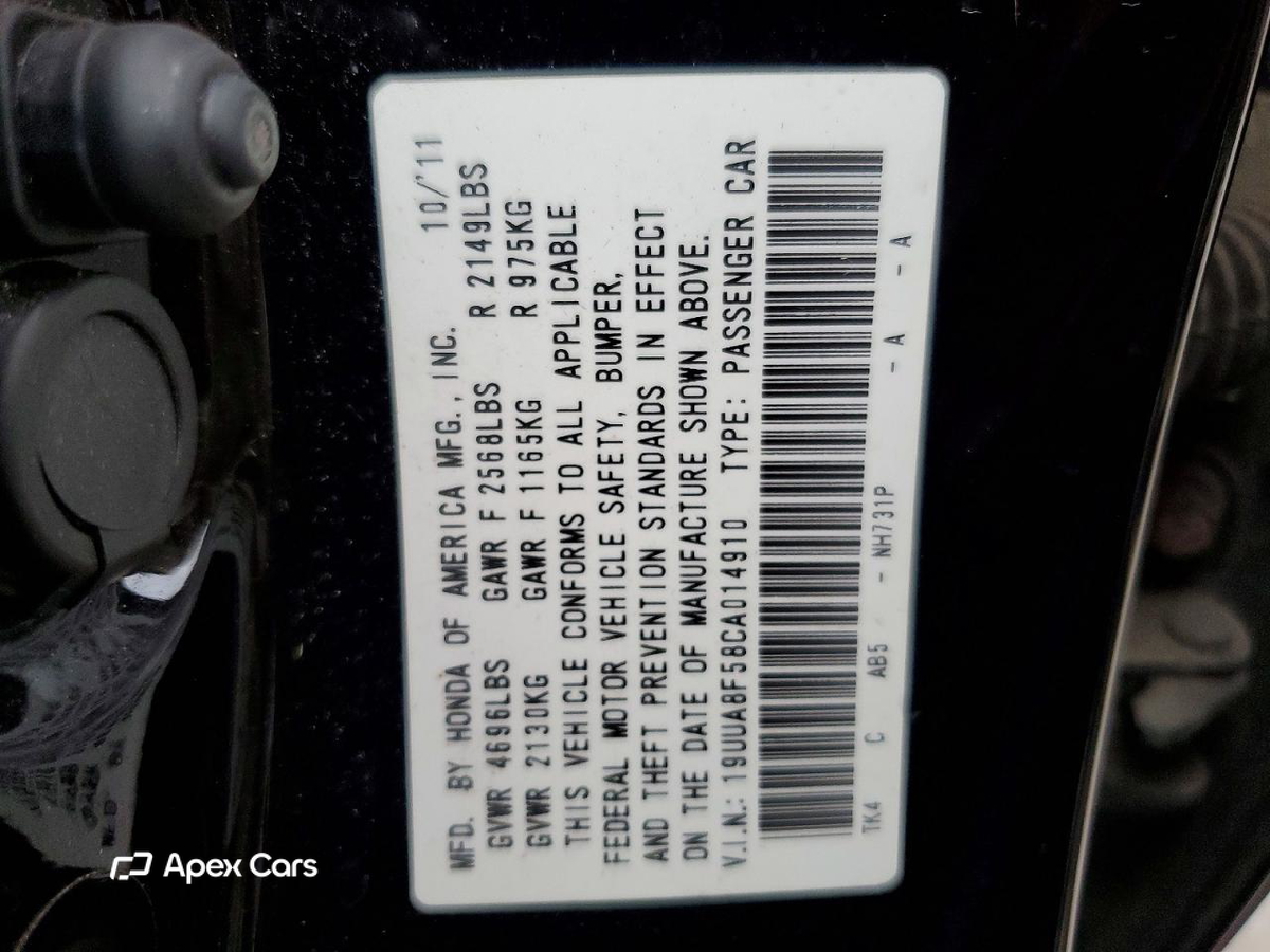 Acura TL 2012