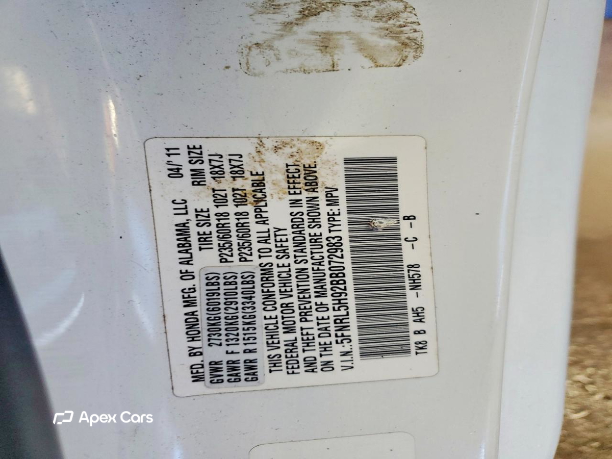 Honda Odyssey 2011