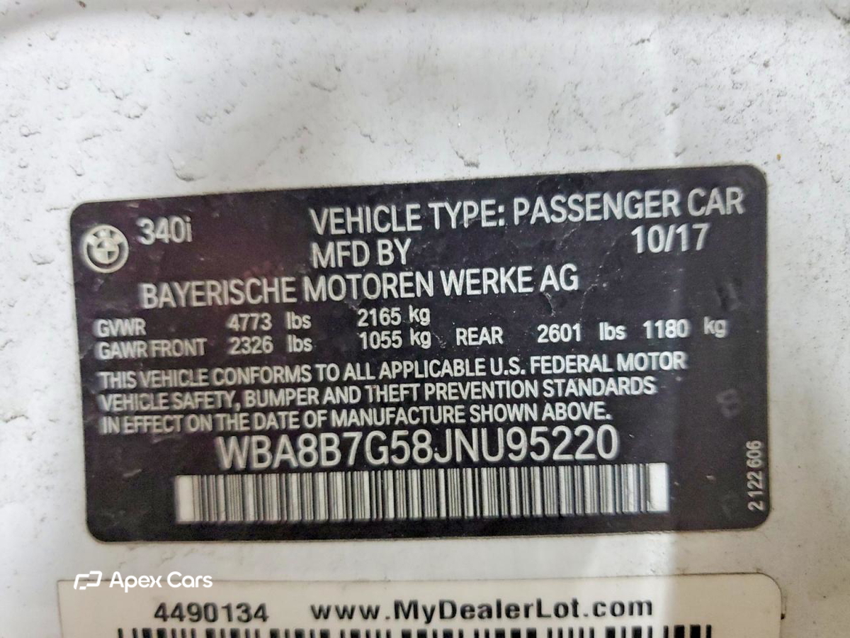 BMW Series 3 2018