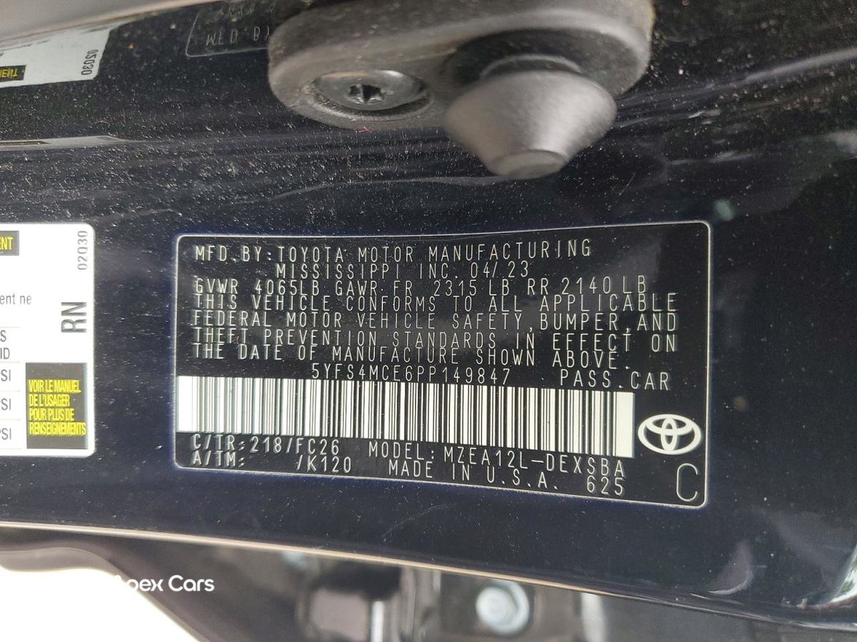 Toyota Corolla 2023