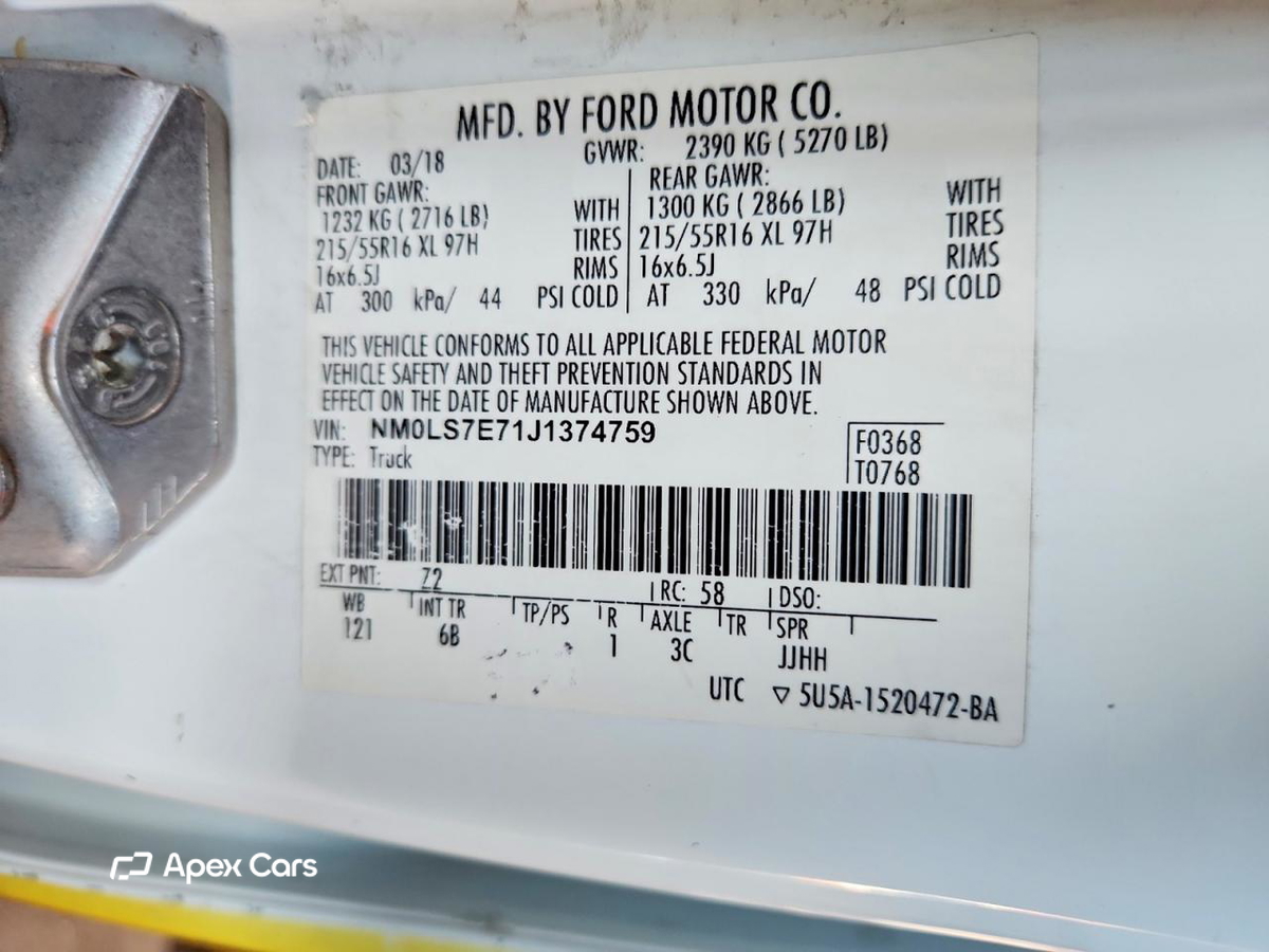 Ford Transit 2018